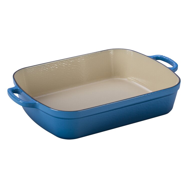 Cast iron enamel roasting clearance pan